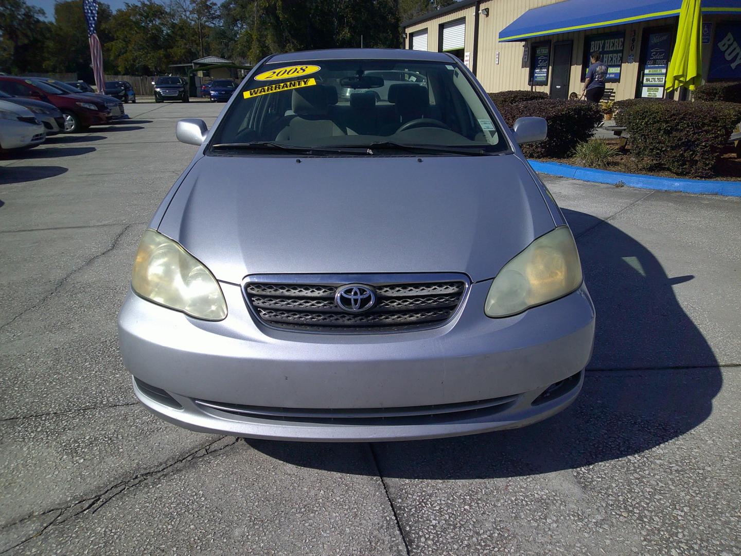 2008 SILVER TOYOTA COROLLA (1NXBR32E58Z) , located at 390 Hansen Avenue, Orange Park, FL, 32065, (904) 276-7933, 30.130497, -81.787529 - Photo#0